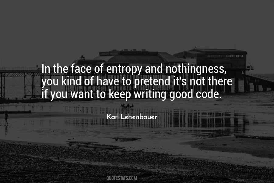 Quotes About Entropy #1152555