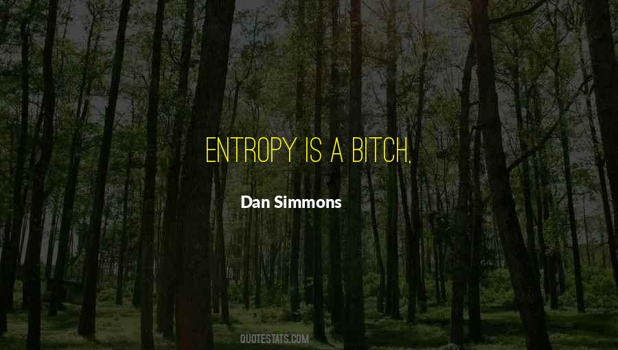 Quotes About Entropy #1197100