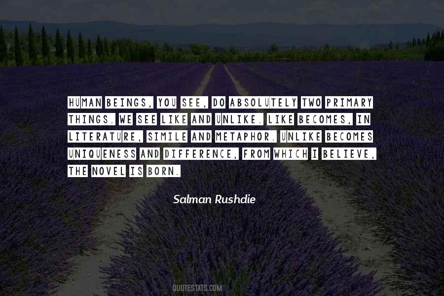 Metaphor Simile Quotes #408856
