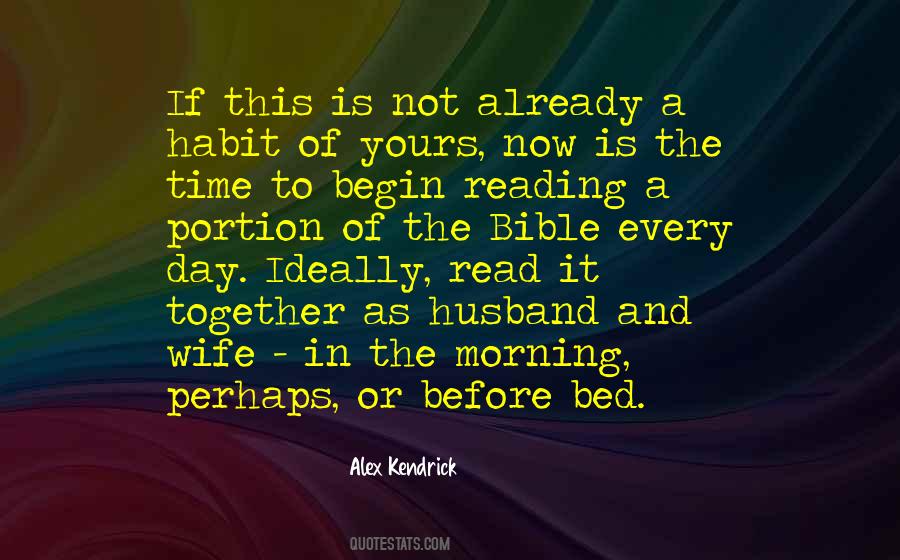 Bed Time Quotes #260436