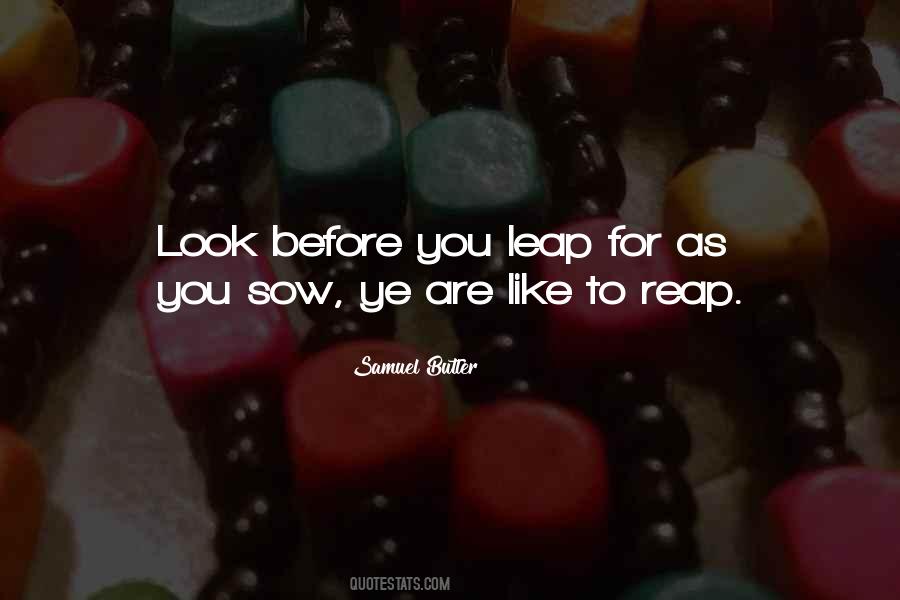 Top 32 Quotes About Look Before You Leap Famous Quotes Sayings About Look Before You Leap