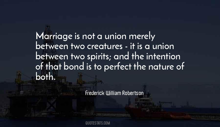 Quotes About A Union #1171216