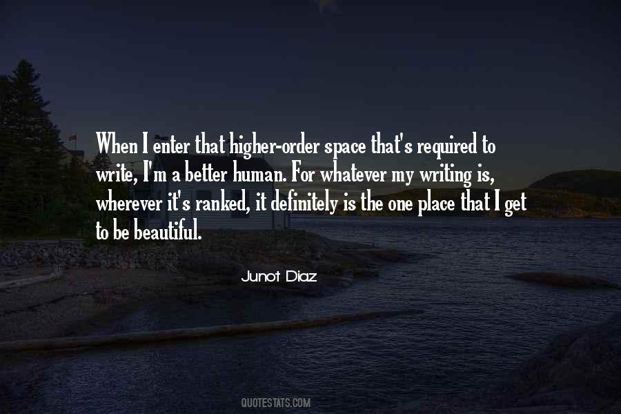 Quotes About Higher Place #1637146