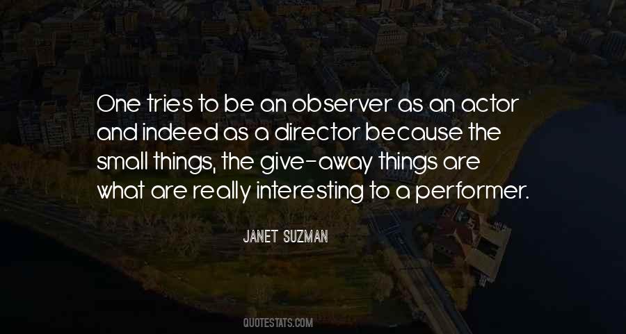 Quotes About The Small Things #1113191