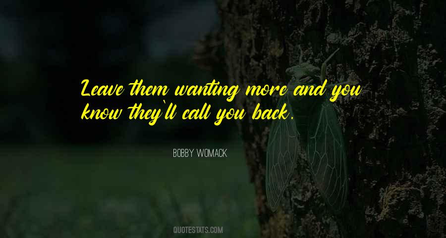 Quotes About Wanting To Go Back #596159