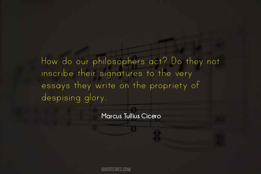 Quotes About Despising #1519300