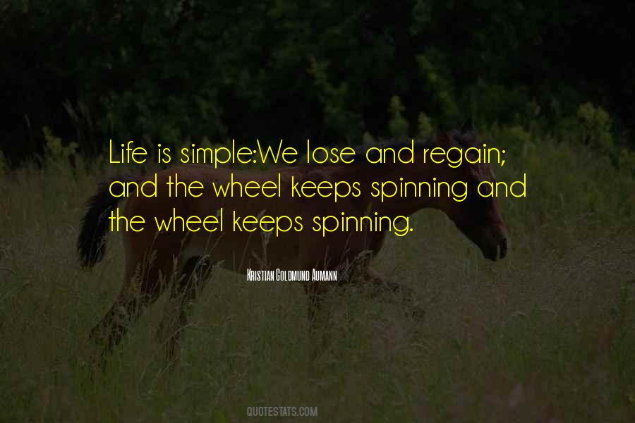 Quotes About Life Is Simple #1014613