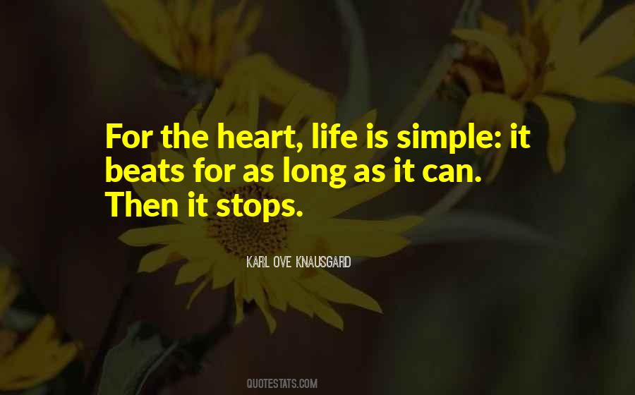 Quotes About Life Is Simple #104121