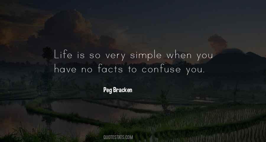 Quotes About Life Is Simple #157212