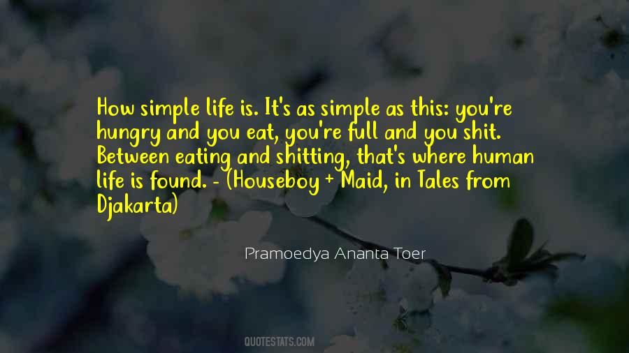 Quotes About Life Is Simple #164509