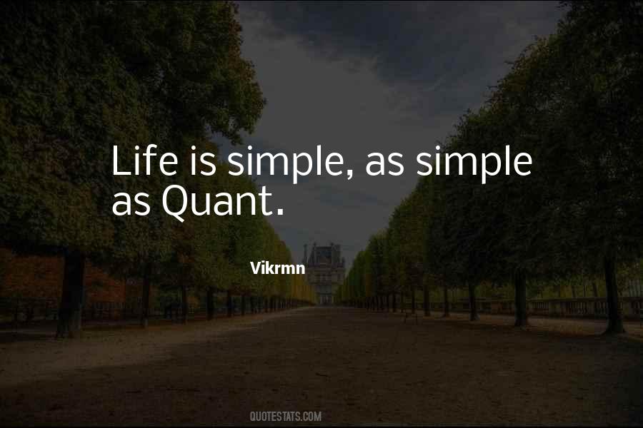 Quotes About Life Is Simple #640810