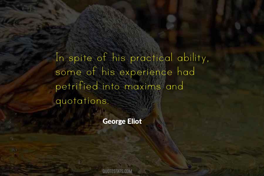 Quotes About Practical Experience #1364491