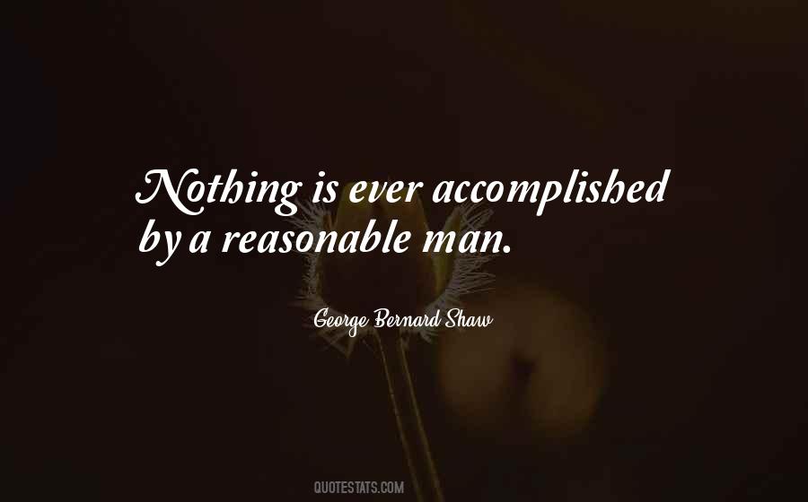 Quotes About Reasonable Man #1039525