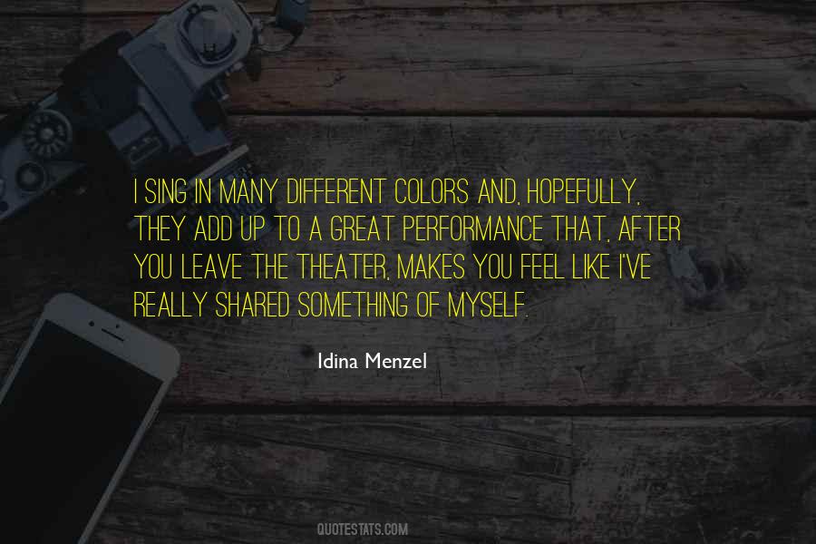 Quotes About Different Colors #125221