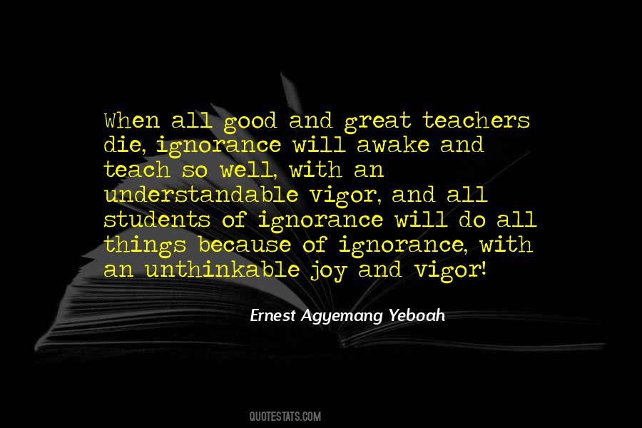 Quotes About Joy Of Teaching #1259736