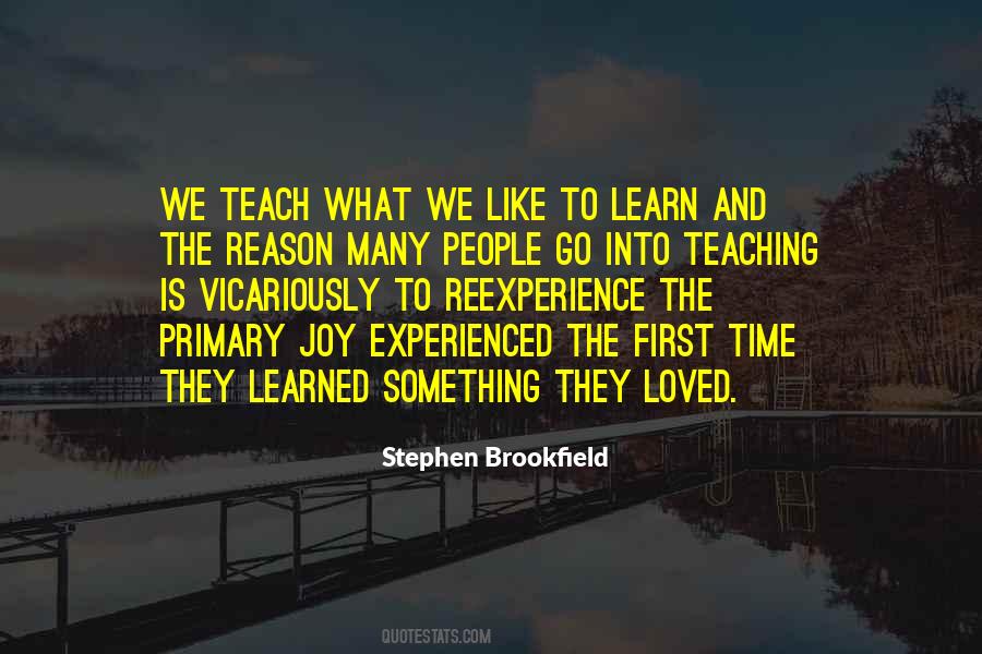 Quotes About Joy Of Teaching #688058