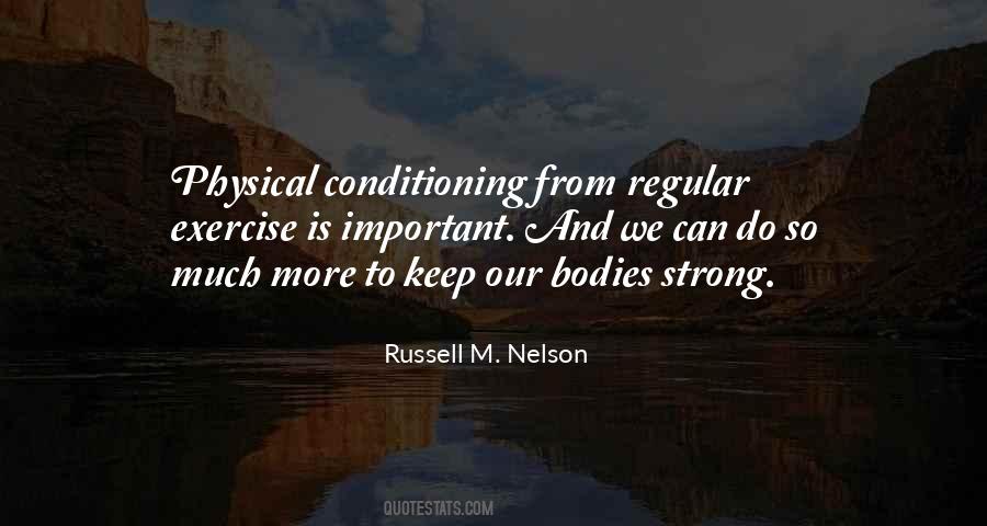 Quotes About Regular Exercise #1676481
