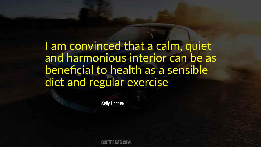 Quotes About Regular Exercise #1774744