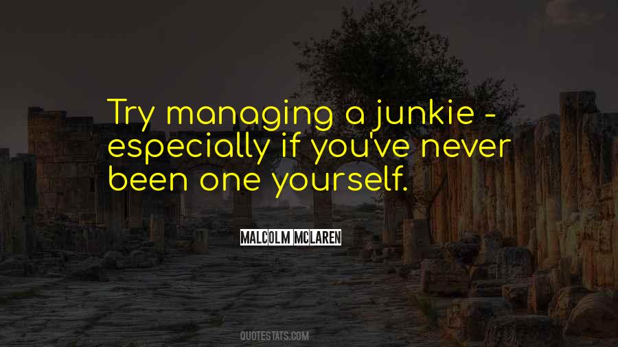 Quotes About Managing Yourself #147253