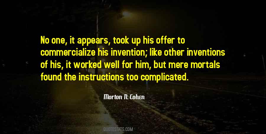 Quotes About Instructions #1439063
