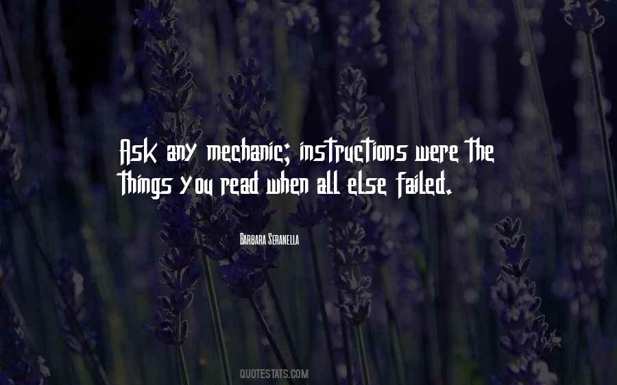 Quotes About Instructions #1730060
