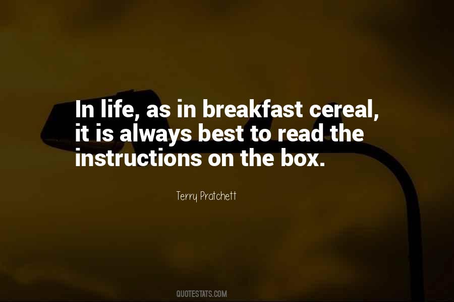 Quotes About Instructions #1748598