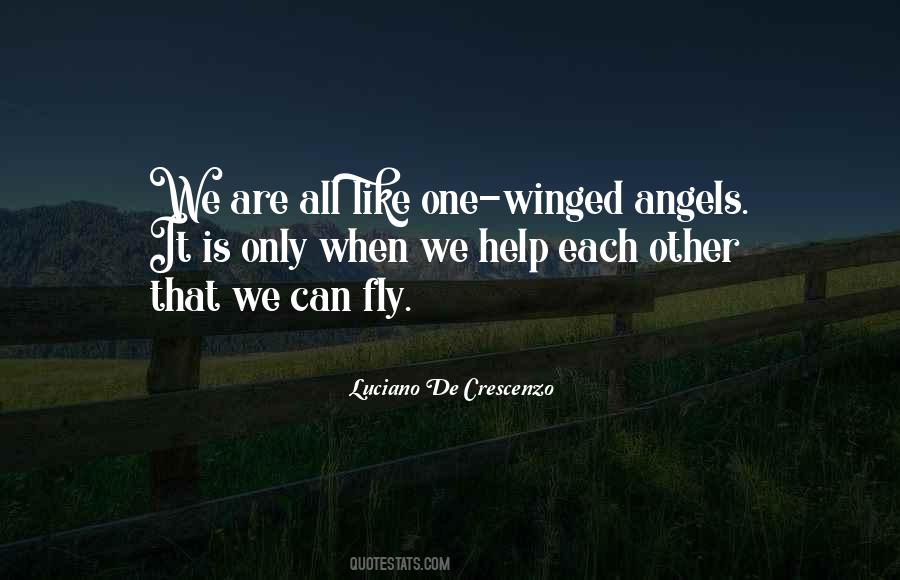 Quotes About Winged #200785