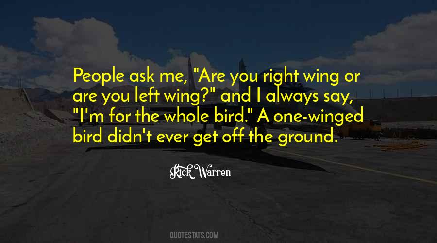 Quotes About Winged #745412