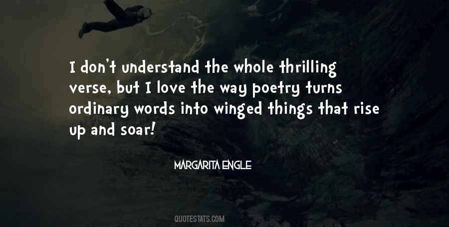 Quotes About Winged #89123