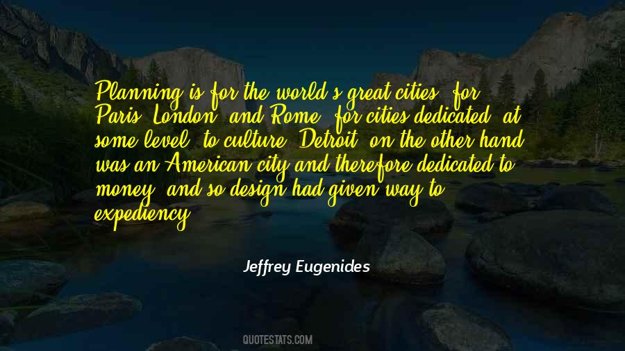 Quotes About City Planning #184663