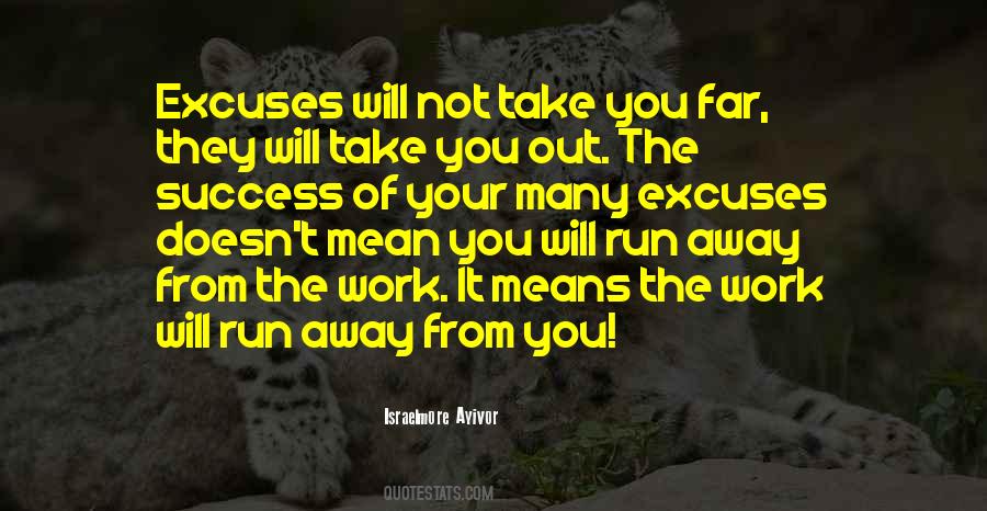 Quotes About Run Away #1420809
