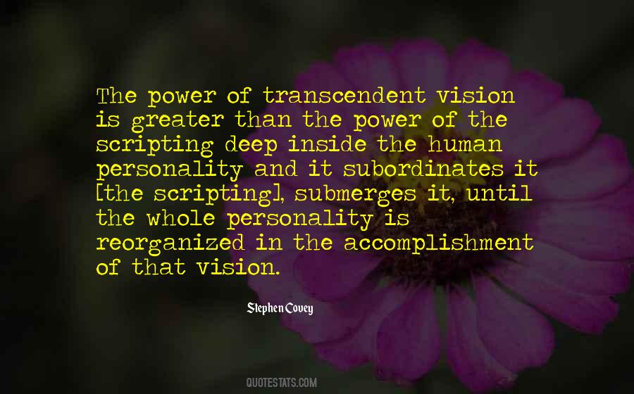 Quotes About Transcendent #1282920