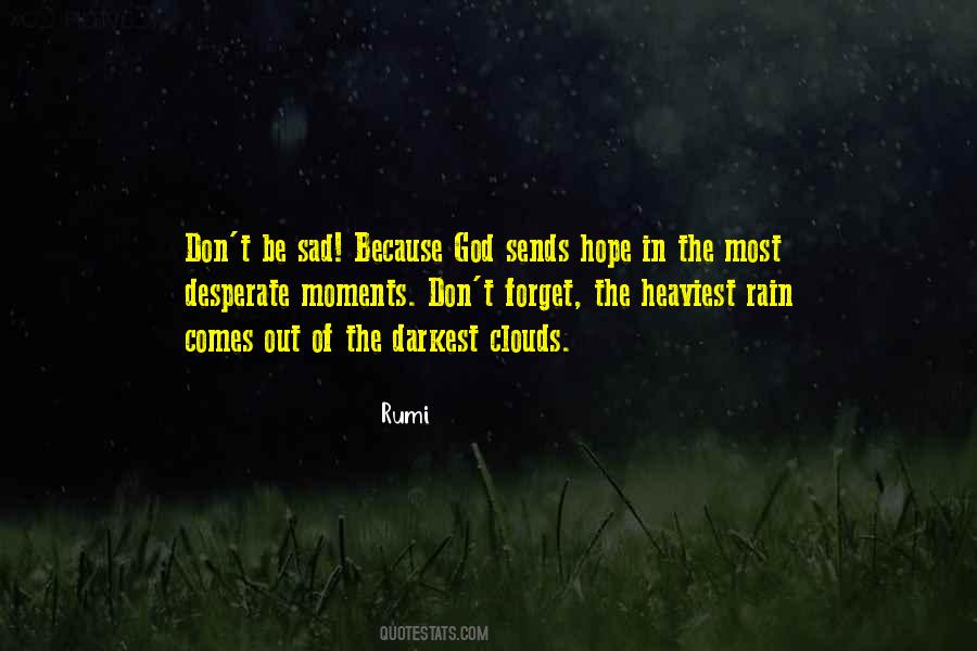Quotes About Rain Sad #869288