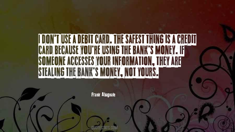 Quotes About Credit Money #486846