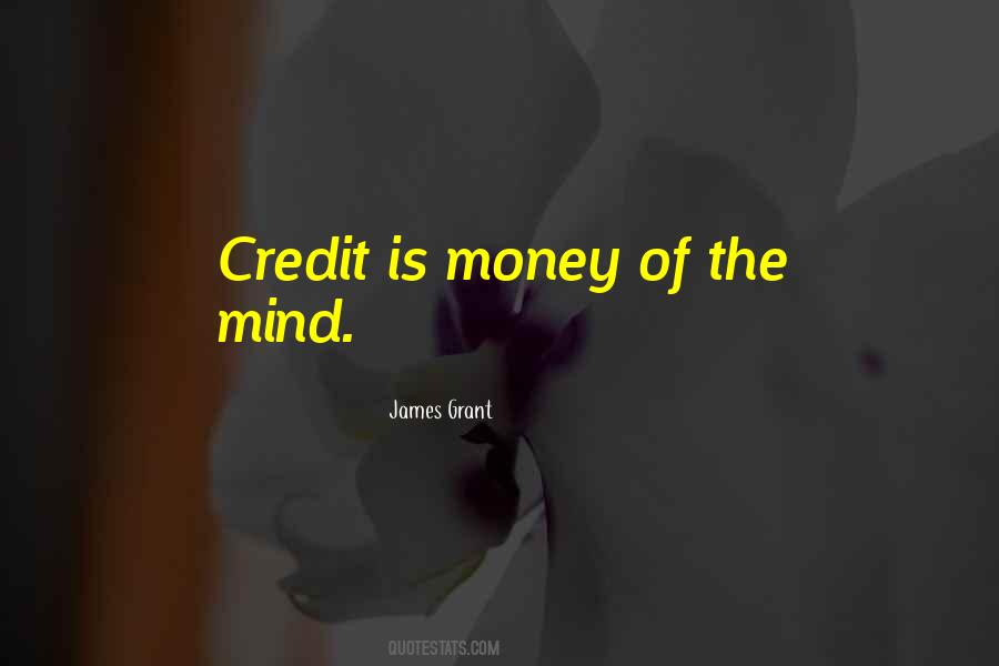 Quotes About Credit Money #845623