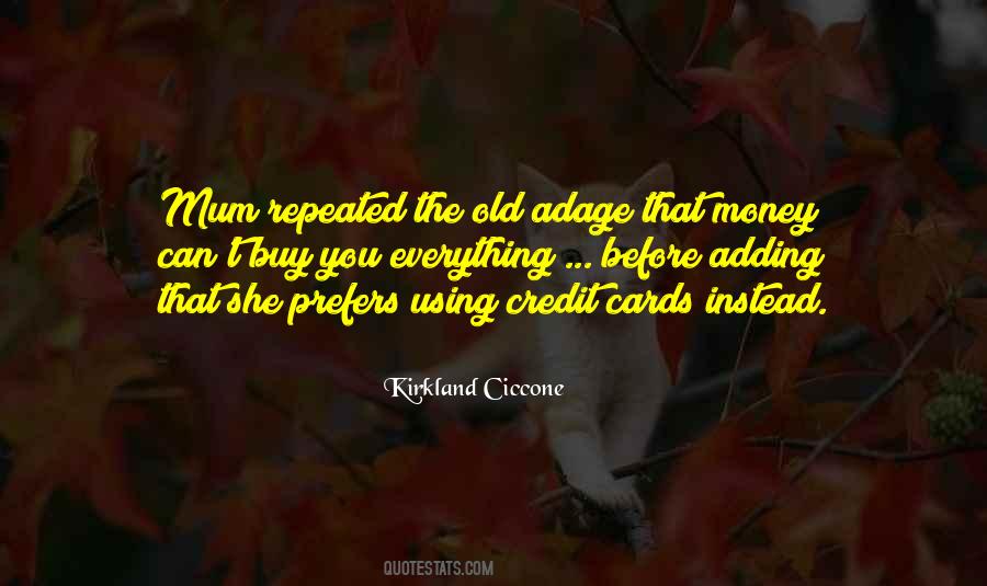 Quotes About Credit Money #926925