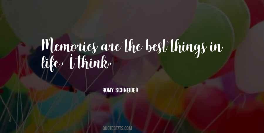 Quotes About The Best Things In Life #1845531