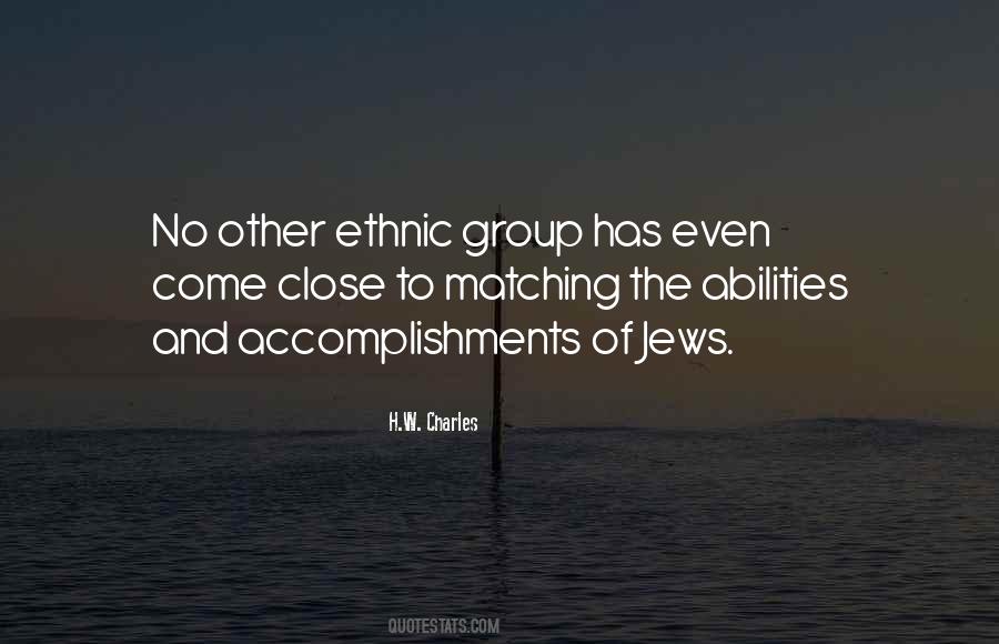 Ethnic Group Quotes #163014