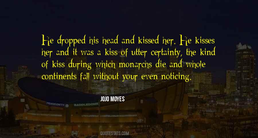 Quotes About Getting Kissed #104048