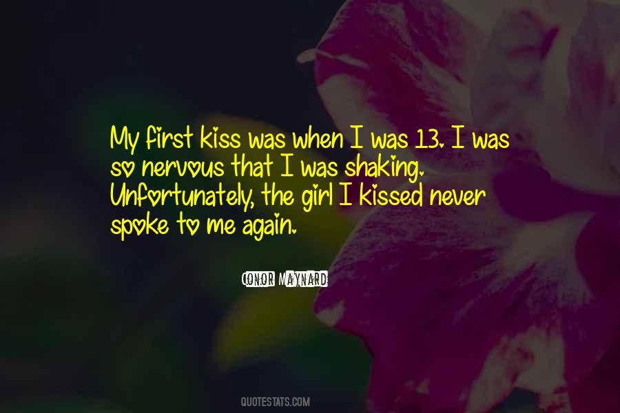 Quotes About Getting Kissed #106338