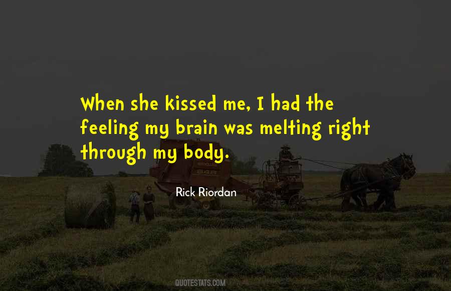 Quotes About Getting Kissed #60054
