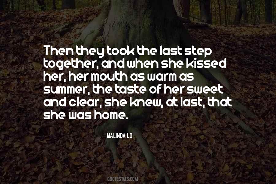 Quotes About Getting Kissed #63897