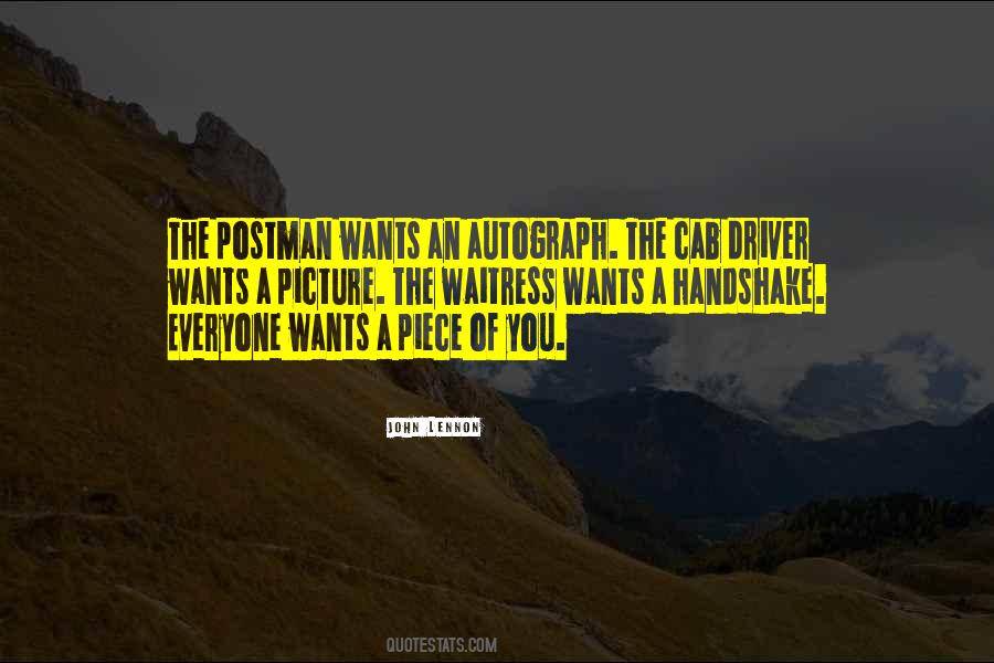 Quotes About Postman #467279