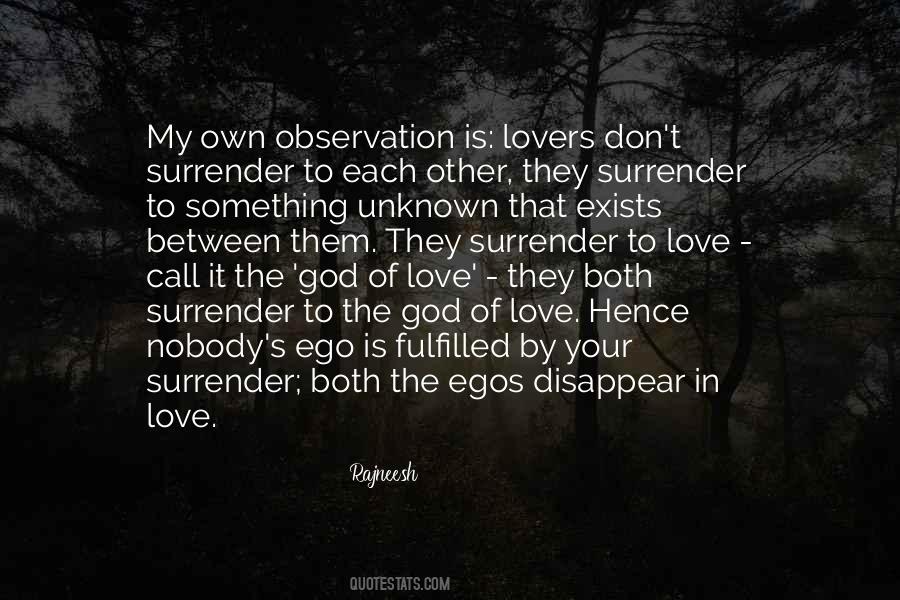 Quotes About Love Observation #1809335