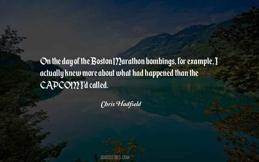 Quotes About Boston Marathon #659534