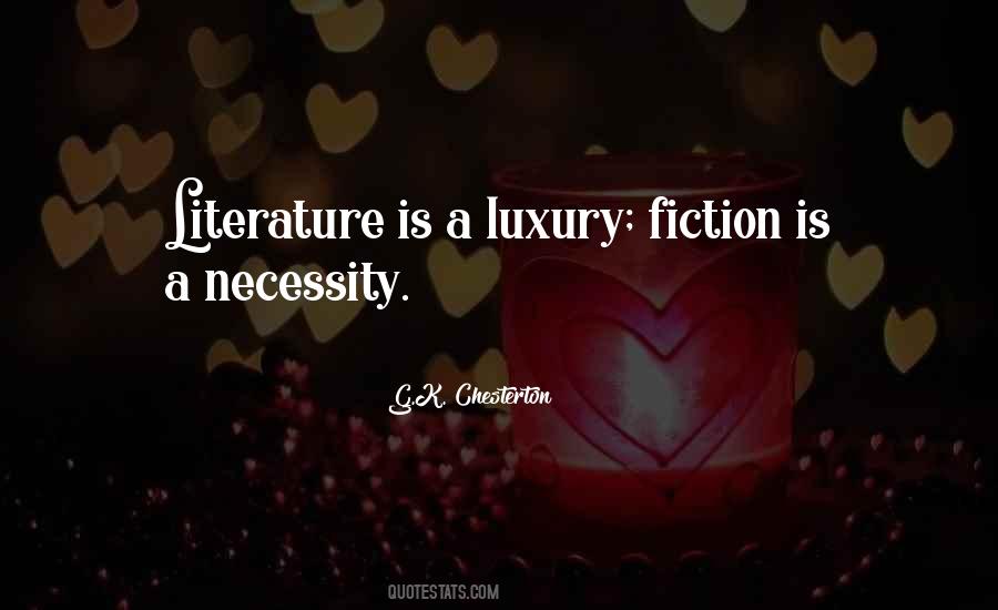 Quotes About Fiction Literature #271296