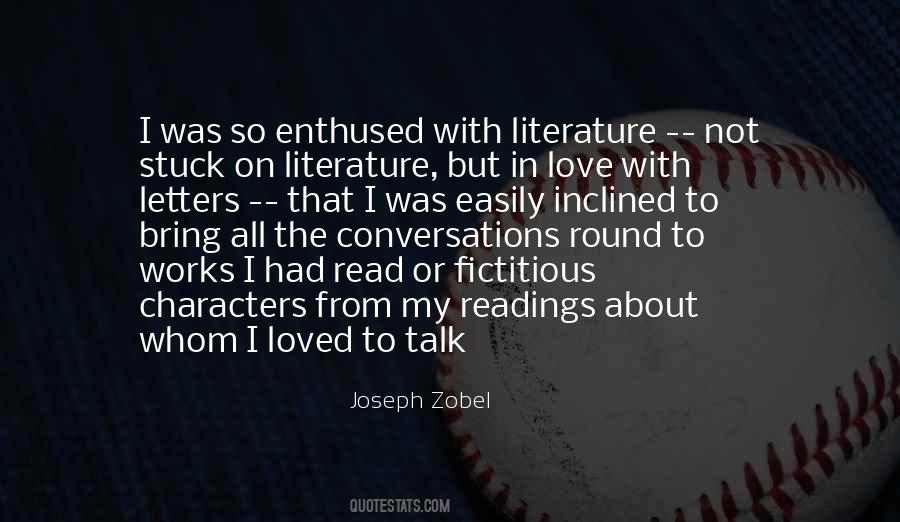 Quotes About Fiction Literature #499916