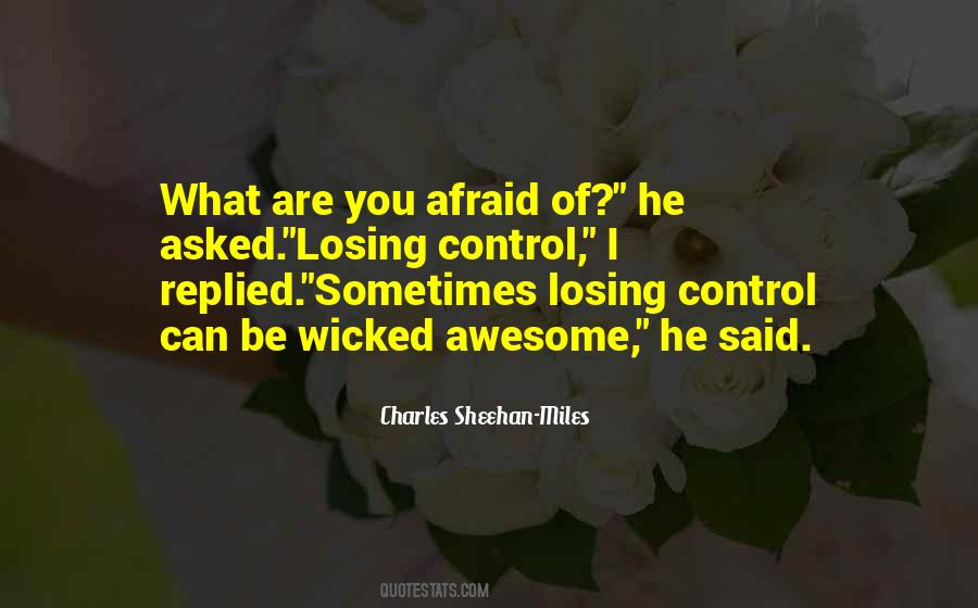 Quotes About Afraid Of Losing You #1068648