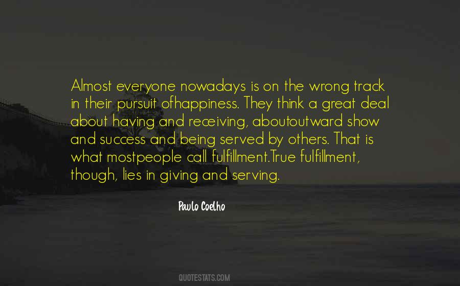 Quotes About Joy In Serving Others #66497