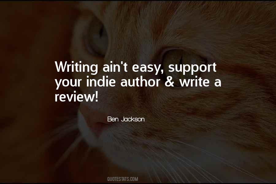 Indie Writing Quotes #799665